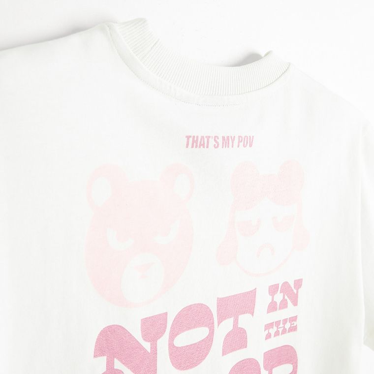 T-shirt oversize z bawełny czesanej NOWEAR