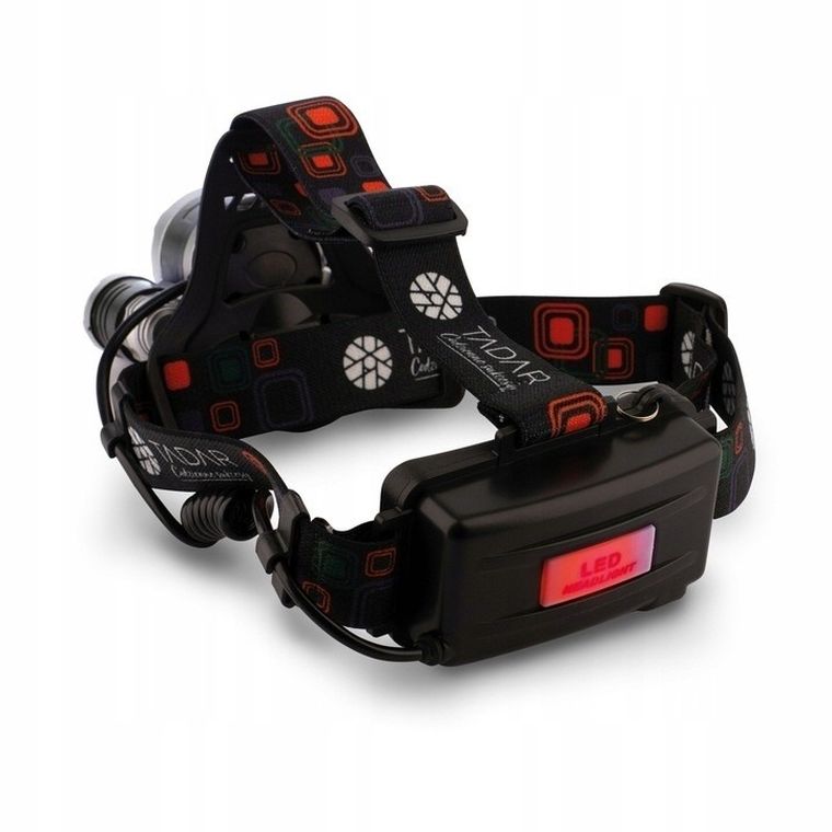 Tadar, latarka czołowa, 3 led