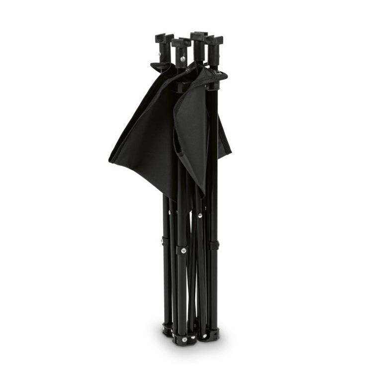 Tadar, stolik turystyczny, czarny, 72-60 cm