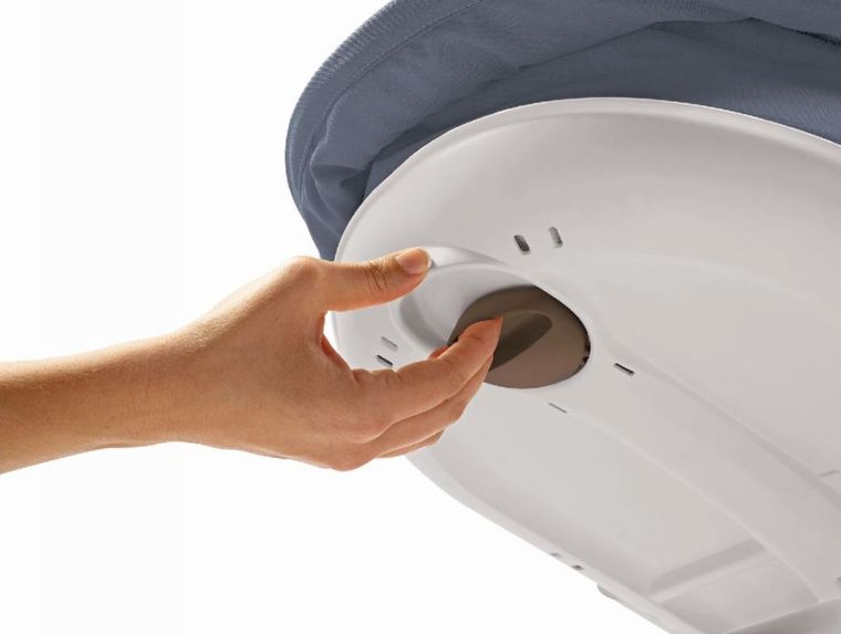 Tiny Love, wielofunkcyjny leżaczek bujaczek łóżeczko 3w1, szary