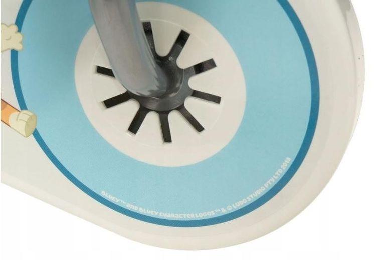 Toimsa, Bluey, rower, błękitno-limonkowy, 12"