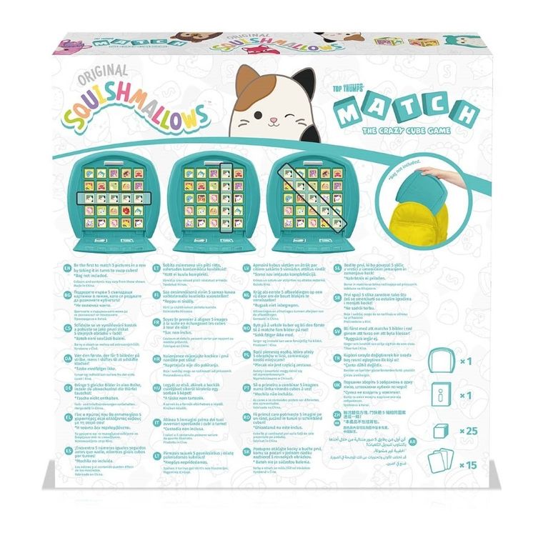 Top Trumps Match, Squishmallows, gra logiczna