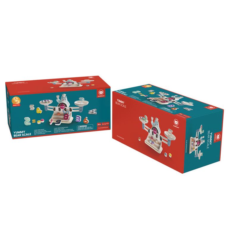 Topbright, Głodny Miś, waga szalkowa, zabawka edukacyjna