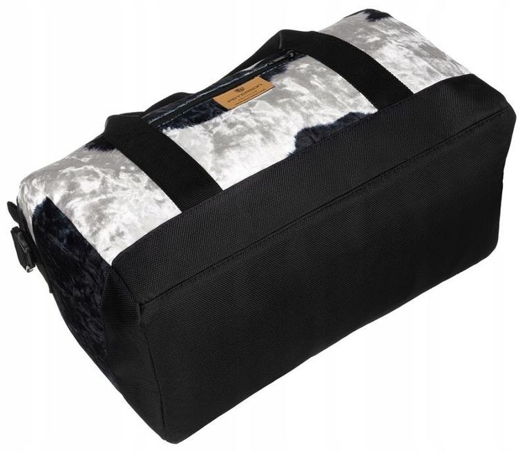 Torba podróżna, bagaż podręczny do samolotu, biała, Peterson