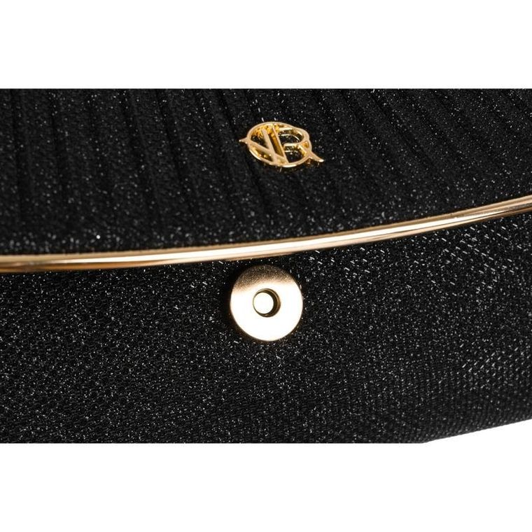 Torebka kopertówka, czarna, Rovicky