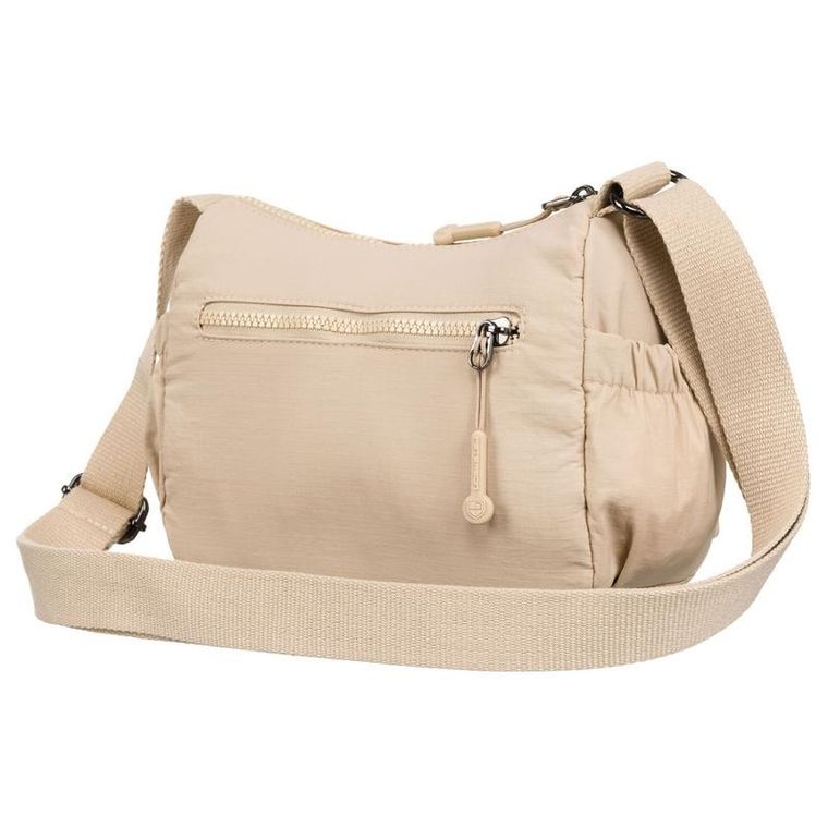 Torebka listonoszka, beżowa, Peterson