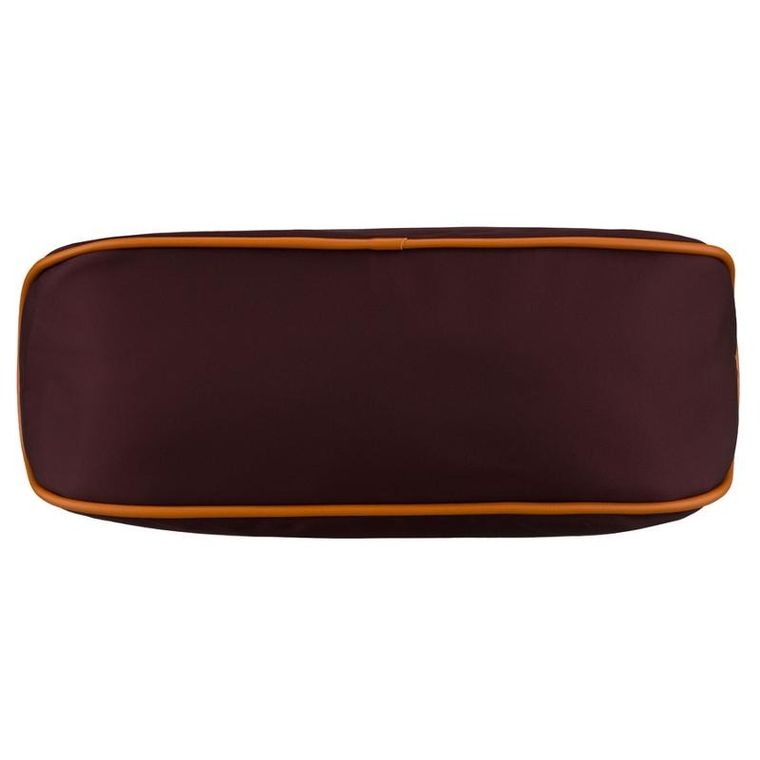 Torebka listonoszka, bordowa, skóra ekologiczna, Peterson