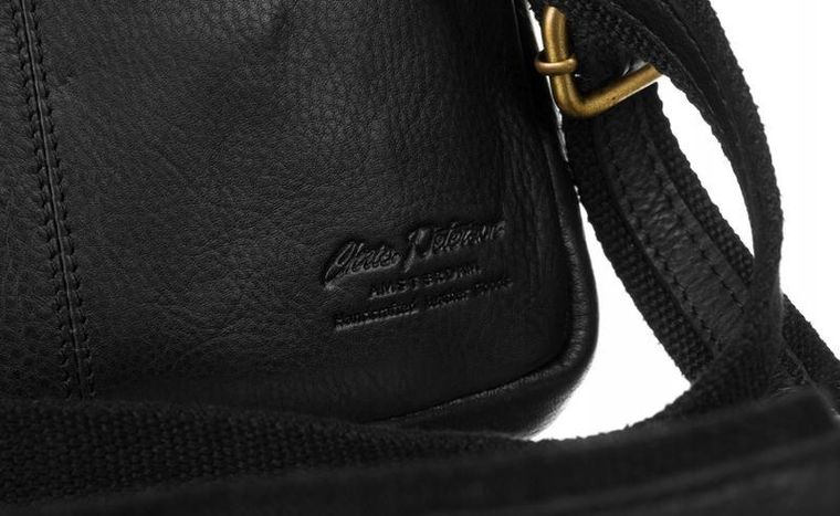 Torebka listonoszka, czarna, Peterson