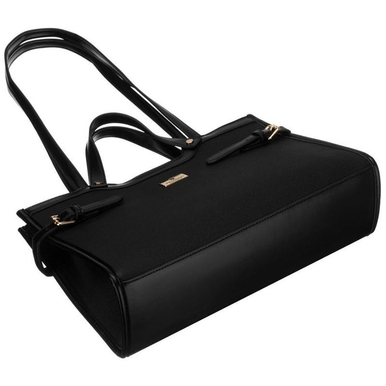 Torebka listonoszka, czarna, Peterson