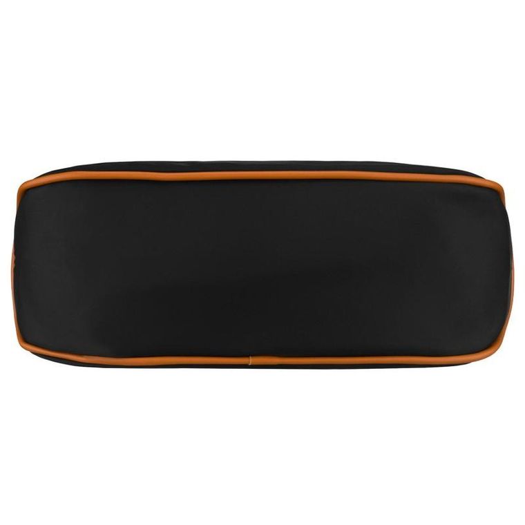 Torebka listonoszka, czarna, skóra ekologiczna, Peterson