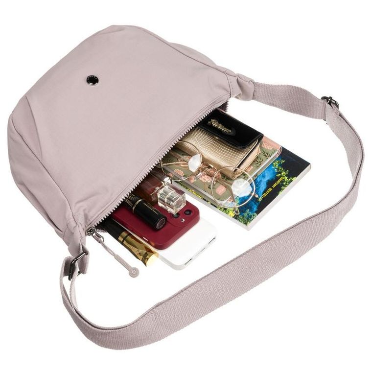 Torebka listonoszka, fioletowa, Peterson