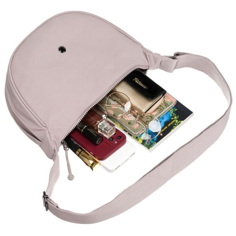 Torebka listonoszka, fioletowa, Peterson