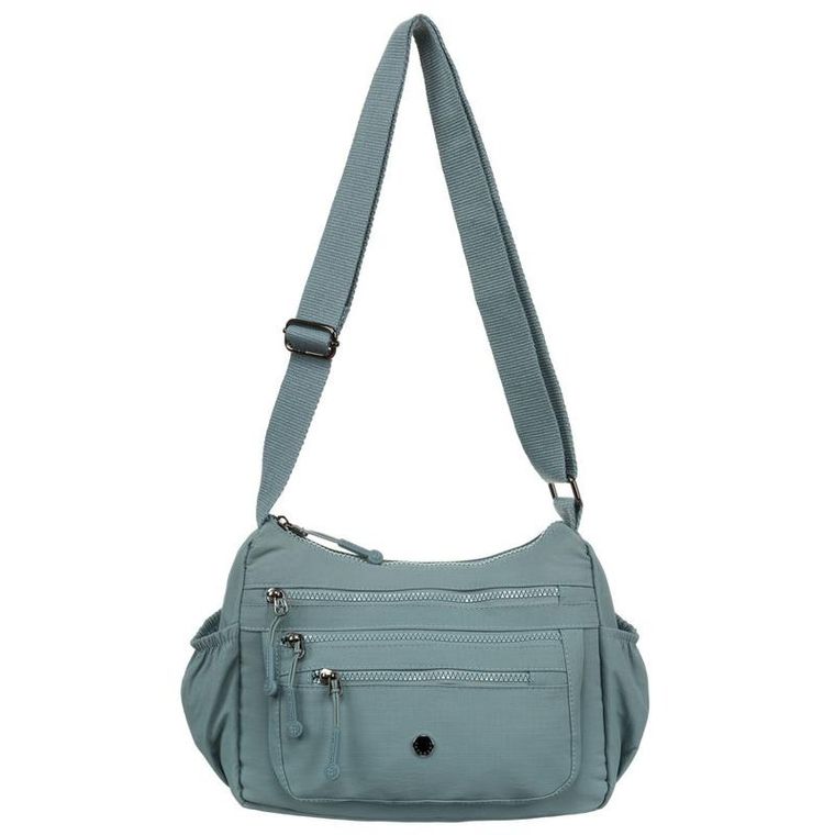 Torebka listonoszka, niebieska, Peterson