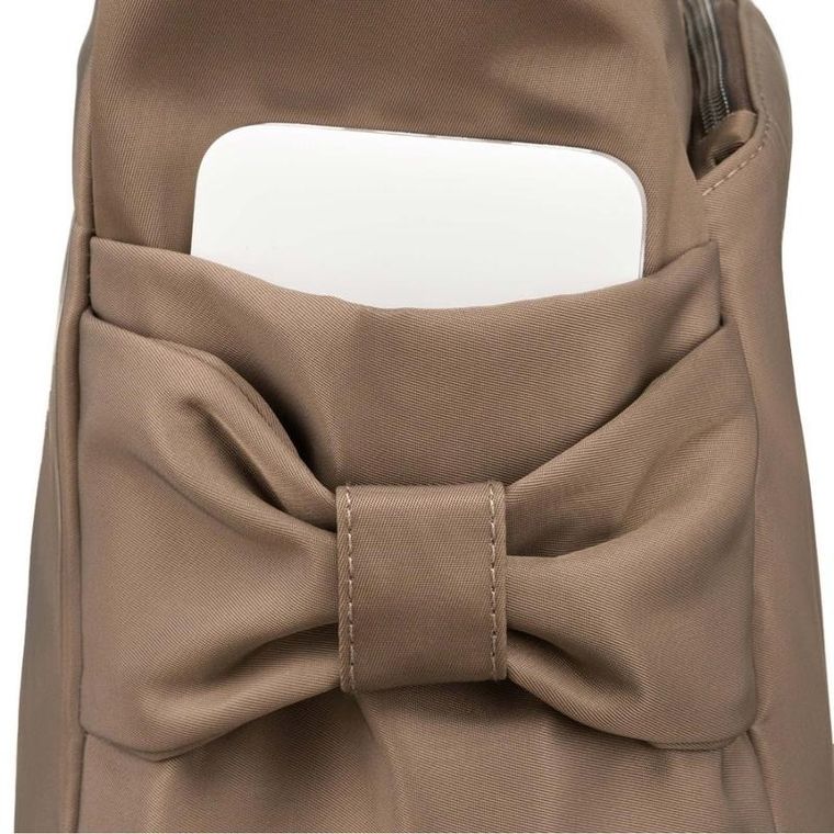 Torebka shopper, beżowa, Peterson