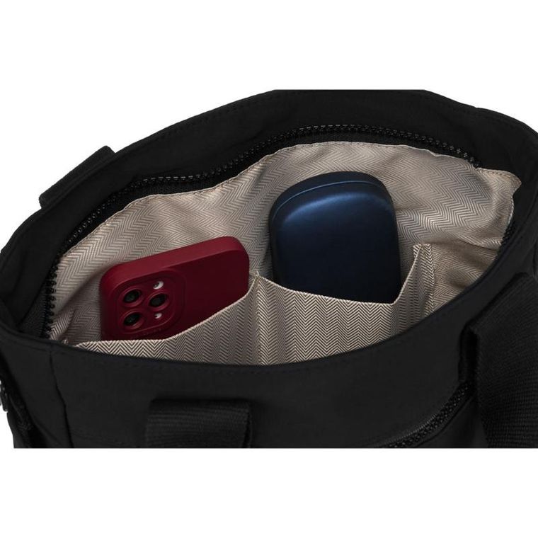 Torebka shopper, czarna, Peterson