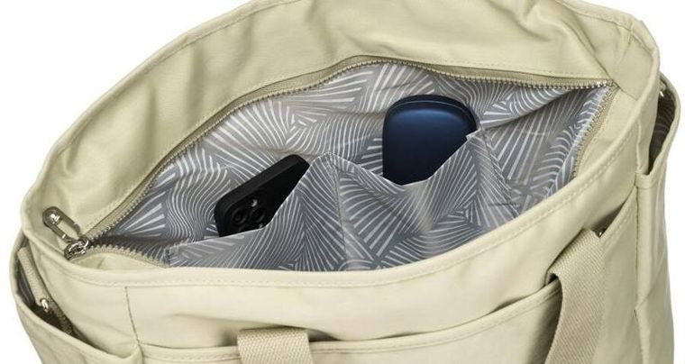 Torebka shopper, jasnozielona, Peterson