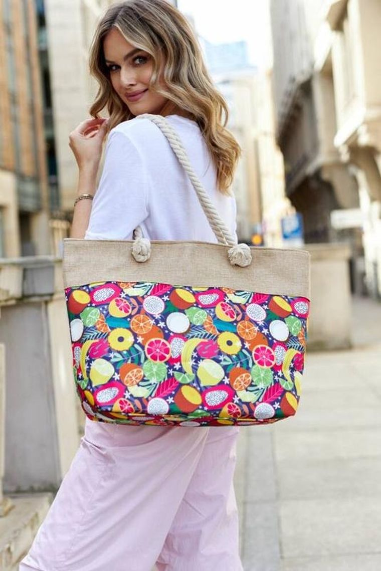 Torebka shopper, mix, plażowa