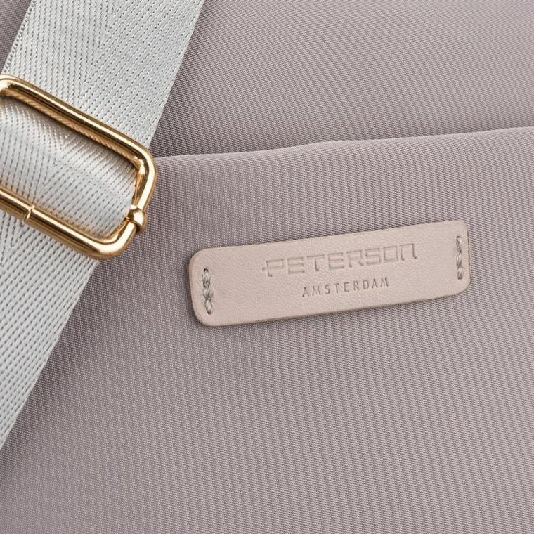 Torebka shopper, szara, Peterson