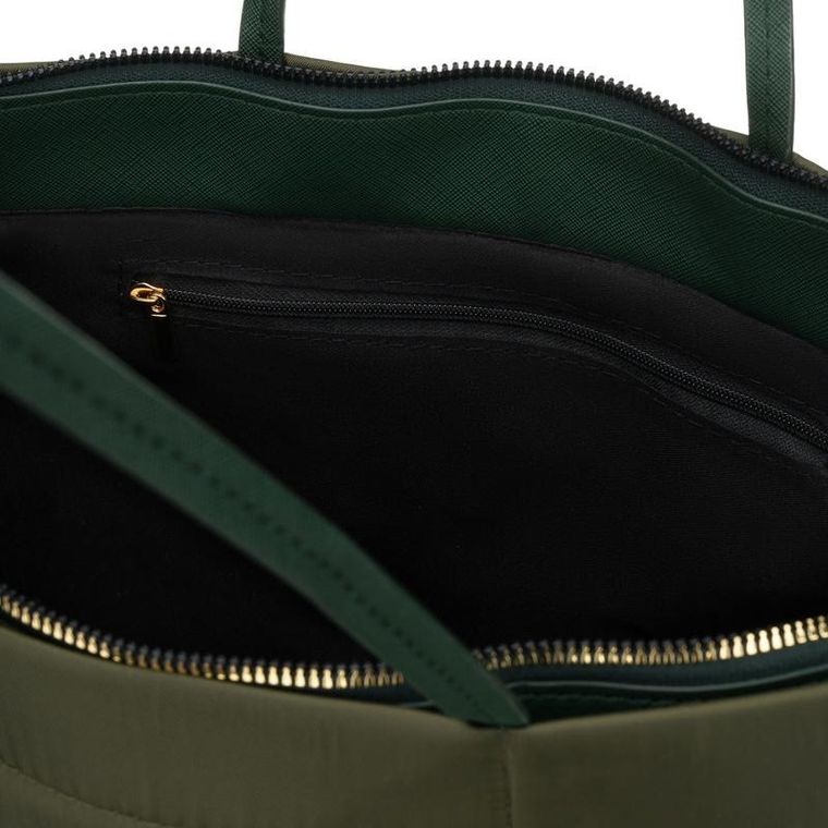 Torebka shopper, zielona, Peterson