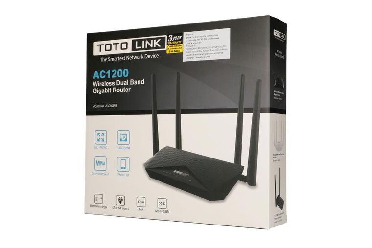 Totolink, A3002RU, router WiFi