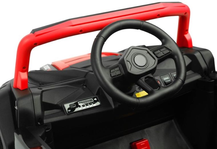 Toyz, Axel, pojazd na akumulator, czerwony