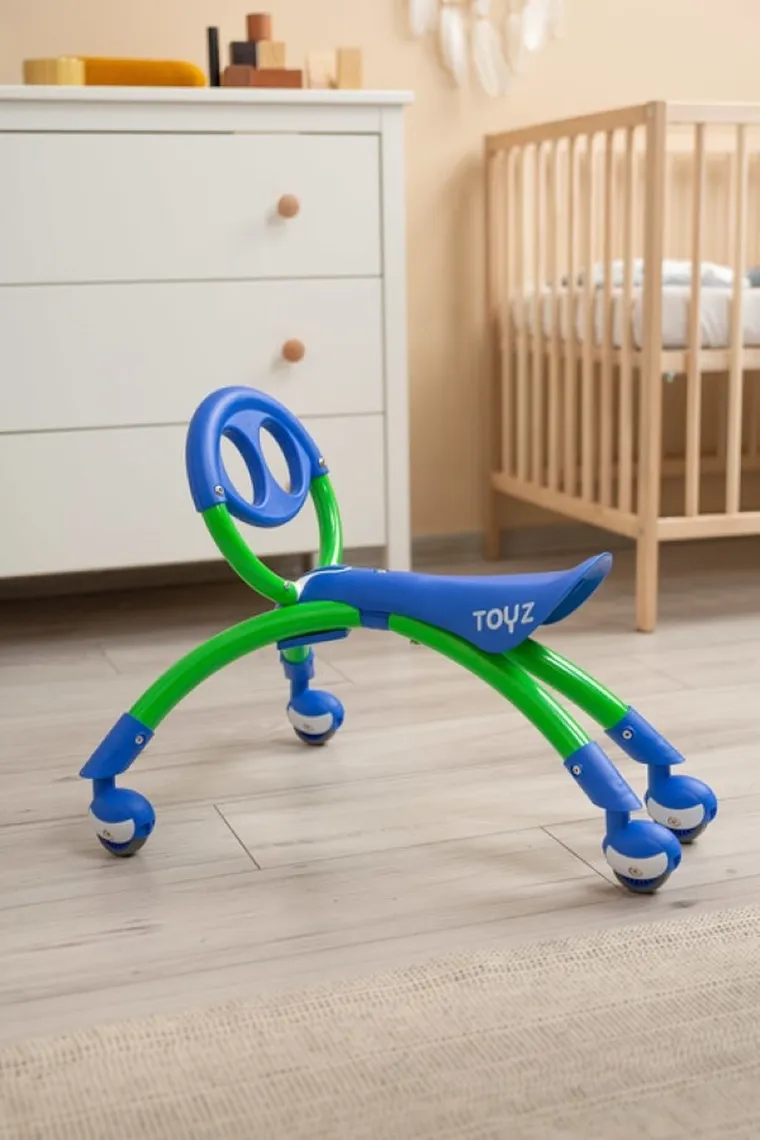 Toyz, Beetle, jeździk, pchacz, 2w1, Blue