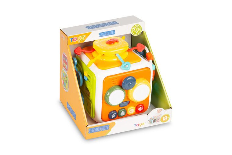 Toyz, kostka sensoryczna, zabawka edukacyjna