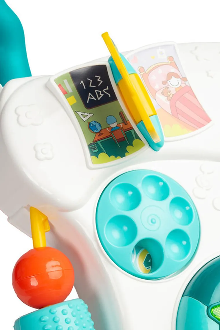 Toyz, pchacz muzyczny, zabawka edukacyjna, turquoise