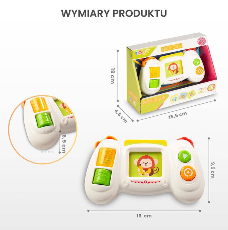 Toyz, przenośna gra, zabawka edukacyjna