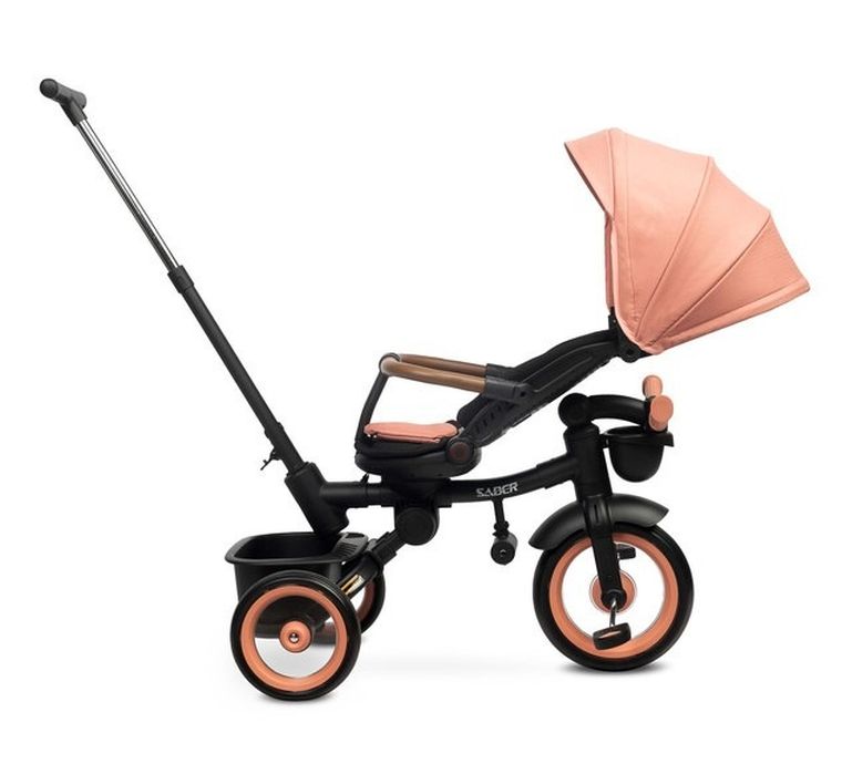 Toyz, Saber, rowerek 3-kołowy, light pink