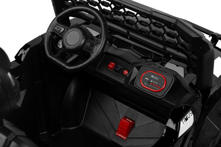 Toyz, Timus, pojazd terenowy na akumulator, czarny