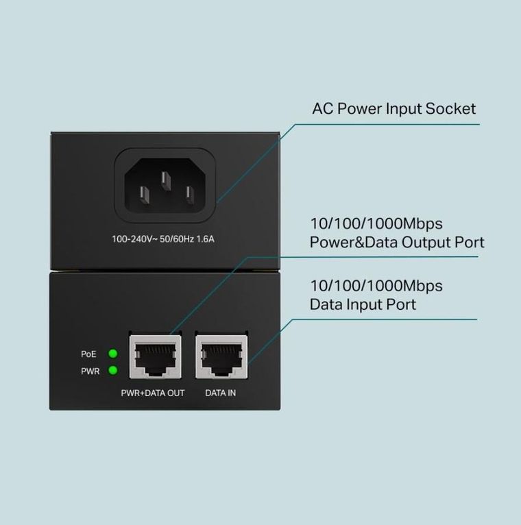 TP-Link, splitter, TL-POE170S PoE++