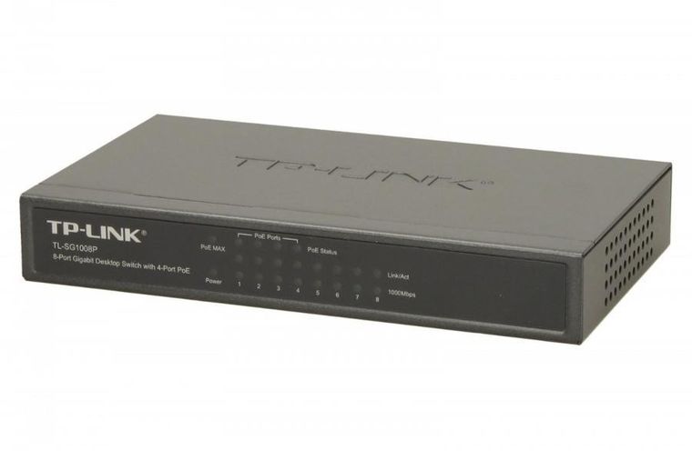 TP-Link, switch, TL-SG1008P