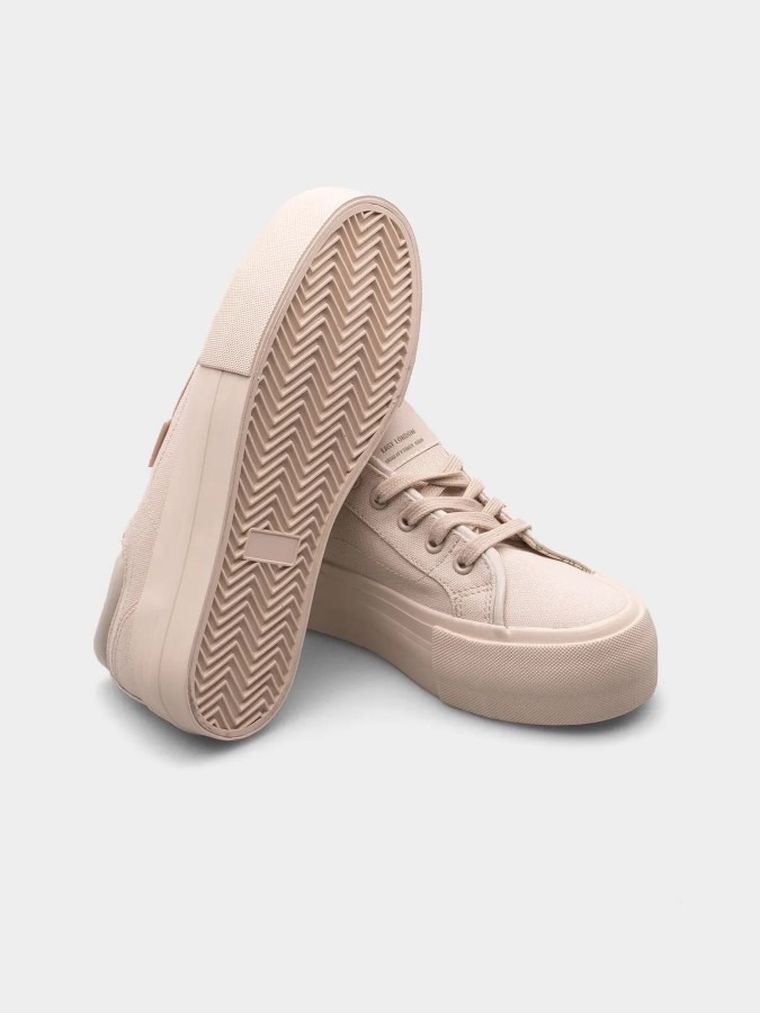 Trampki damskie, beżowe, Lee Cooper