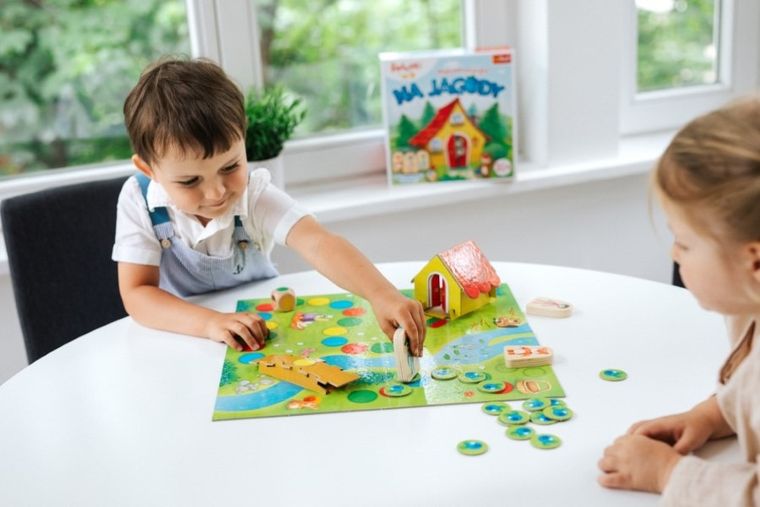 Trefl, Bobaski i Miś, Na jagody, Moja pierwsza gra