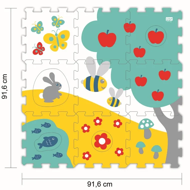 Trefl, Moja Pierwsza Puzzlopianka, Łączka, 9 elementów