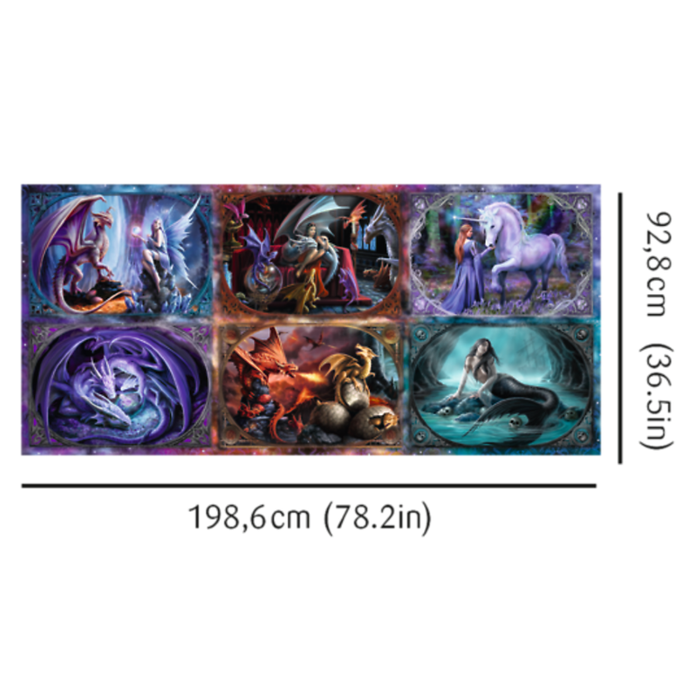 Trefl, Prime UFT, Anne Stokes With Fee, puzzle, 9000 elementów