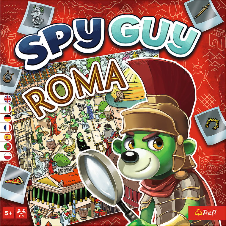 Trefl, Rodzina Treflików, Spy Guy Roma, gra familijna