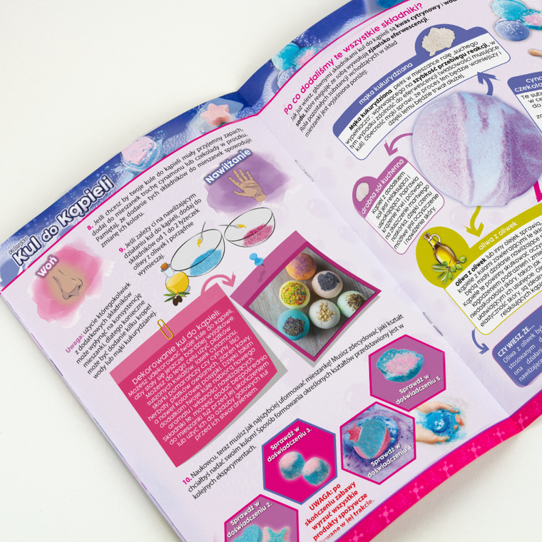 Trefl, Science4You, Fabryka kul do kąpieli, zestaw L