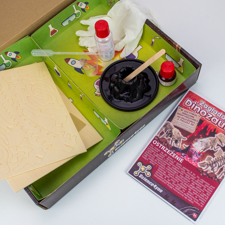 Trefl, Science4You, Zagłada dinozaurów, zestaw L