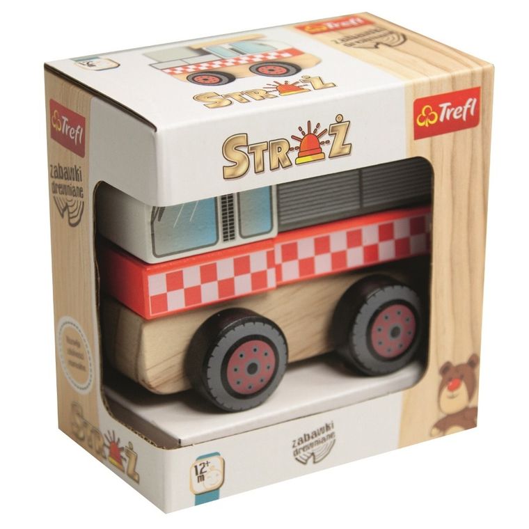 Trefl, Straż, zabawka drewniana