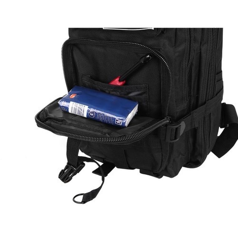 Trizand, plecak turystyczny, czarny