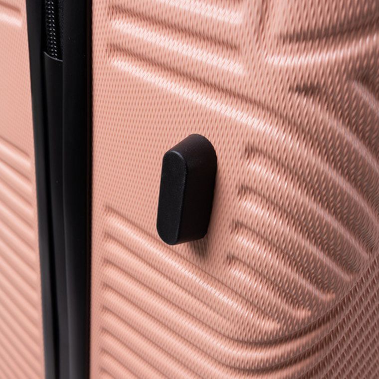 Trizand, zestaw walizek 3w1, różowe