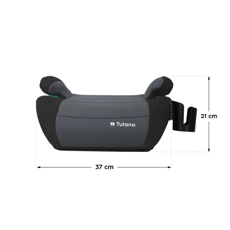 Tulano, Cabby 35, podstawka samochodowa, graphite, 125-150 cm