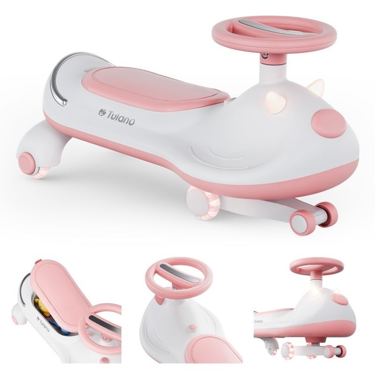 Tulano, Focus 45, jeździk grawitacyjny, pink