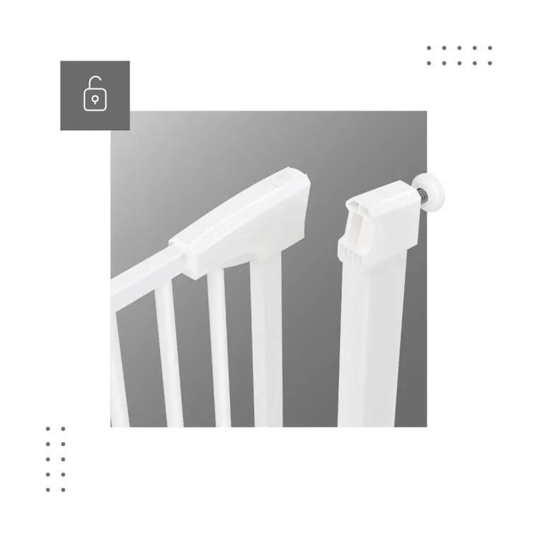 Tulano, Guardian 3.5, barierka zabezpieczająca, rozporowa, white