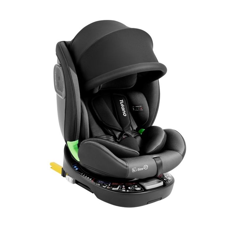 Tulano, Loom 35, fotelik samochodowy, black grey