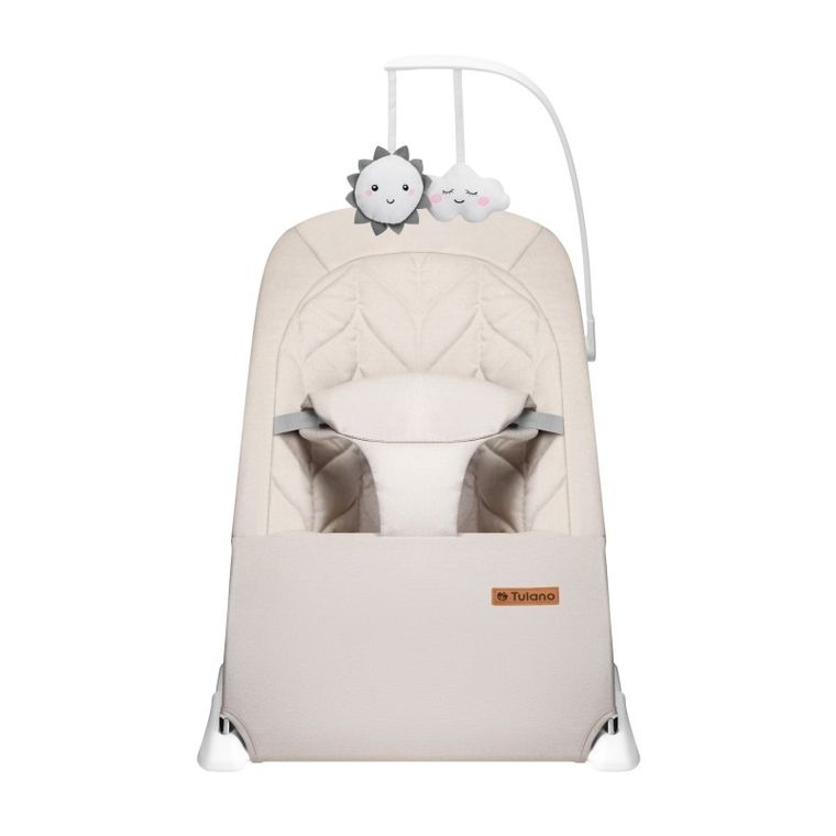 Tulano, Moon 10, leżaczek bujaczek dla dziecka, beige