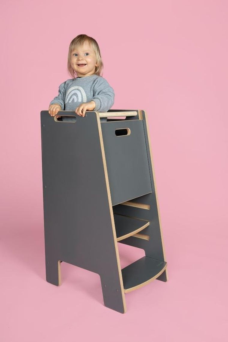 tupti.wood, Kitchen Helper, Noway, pomocnik kuchenny, szary