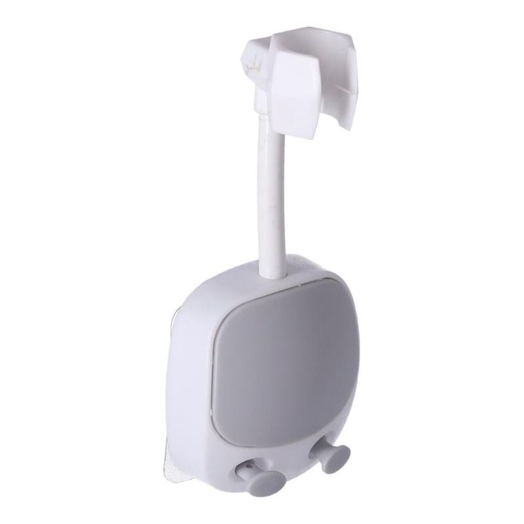 Uchwyt prysznicowy, szaro-biały